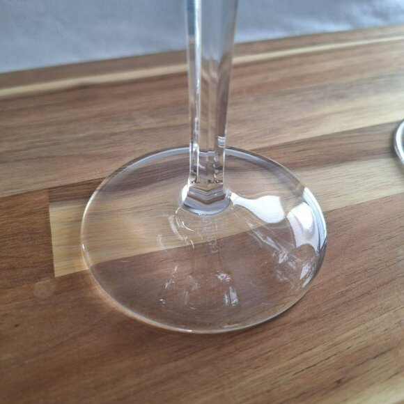 Gorham Crystal Cherrywood Water Goblet Glassware‎ Clear Stemware 7 Inch Set of 2 - Picture 6 of 11